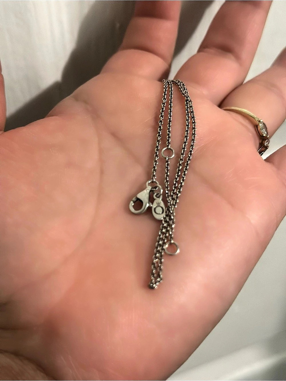 Pandora Classic Cable Chain Necklace Silver